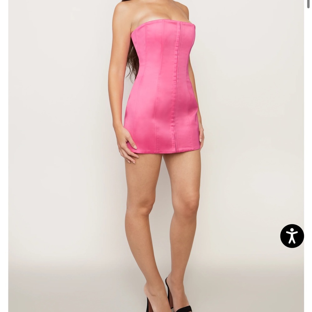 Guizio SATIN CORSET DRESS